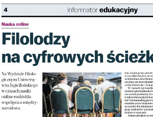 Nagłówek w Gazecie Wyborczej